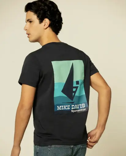 T-Shirt Jersey Vintage Graphic Print - Regular