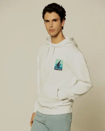 Hoodie Felpa Vintage Graphic Print